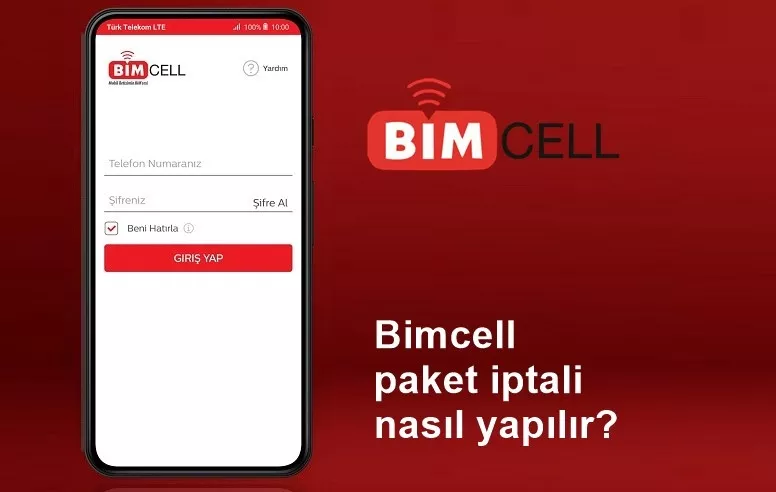 Bimcell Paket İptal Etme (2022 SMS Paket İptali)