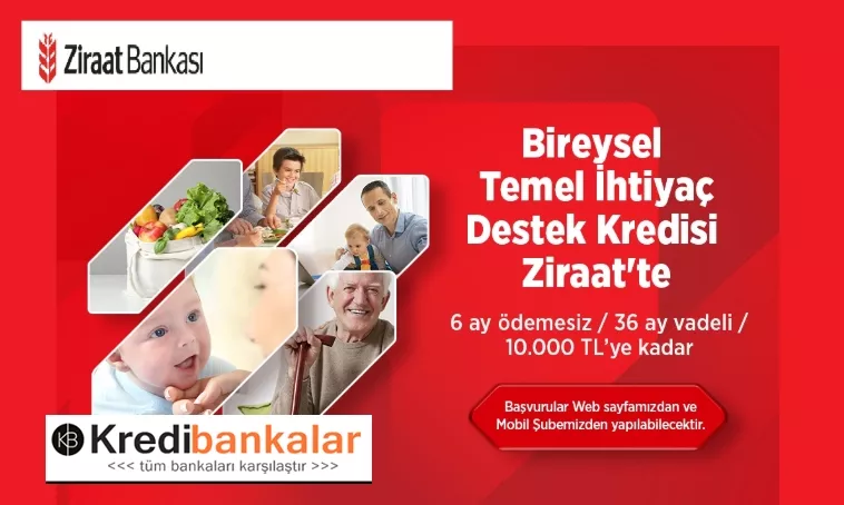 Ziraat Bankası Destek Kredisi Başvurusu