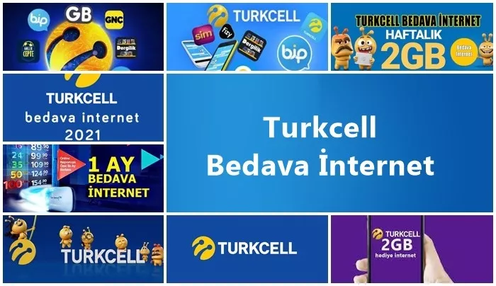 TURKCELL Bedava İnternet 2022 (Haziran Özel 10 GB)