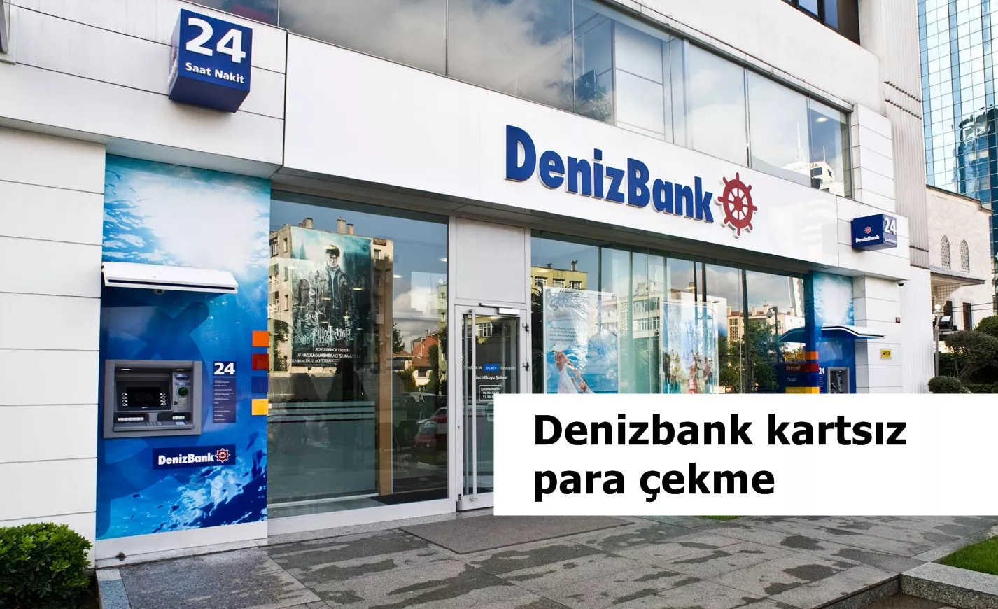 Denizbank Atm'den Kartsız Para Nasıl Çekilir