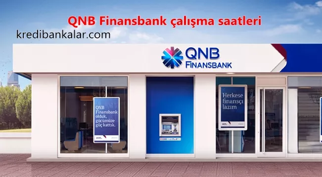 QNB Finansbank Çalışma Saatleri - Nisan 2021