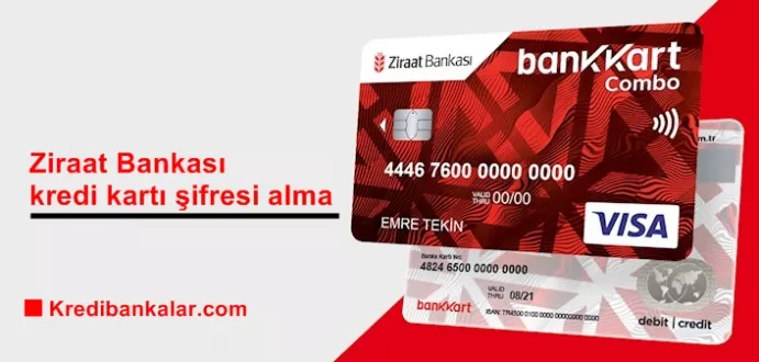 Ziraat Bankası Kredi Kartı Şifre Alma